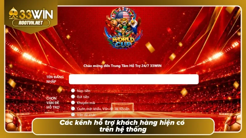 Mỗi kênh đều phù hợp với một tình huống rất khác nhau 