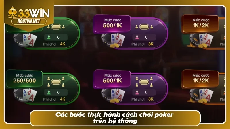 Người chơi bản lĩnh luôn chuẩn bị trước khi đặt chip đầu tiên 
