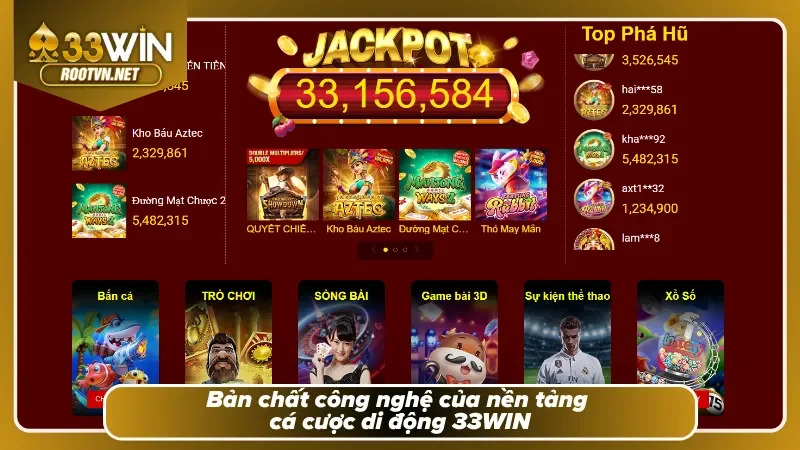 Minh họa giao diện ứng dụng cá cược trên điện thoại với kết nối bảo mật